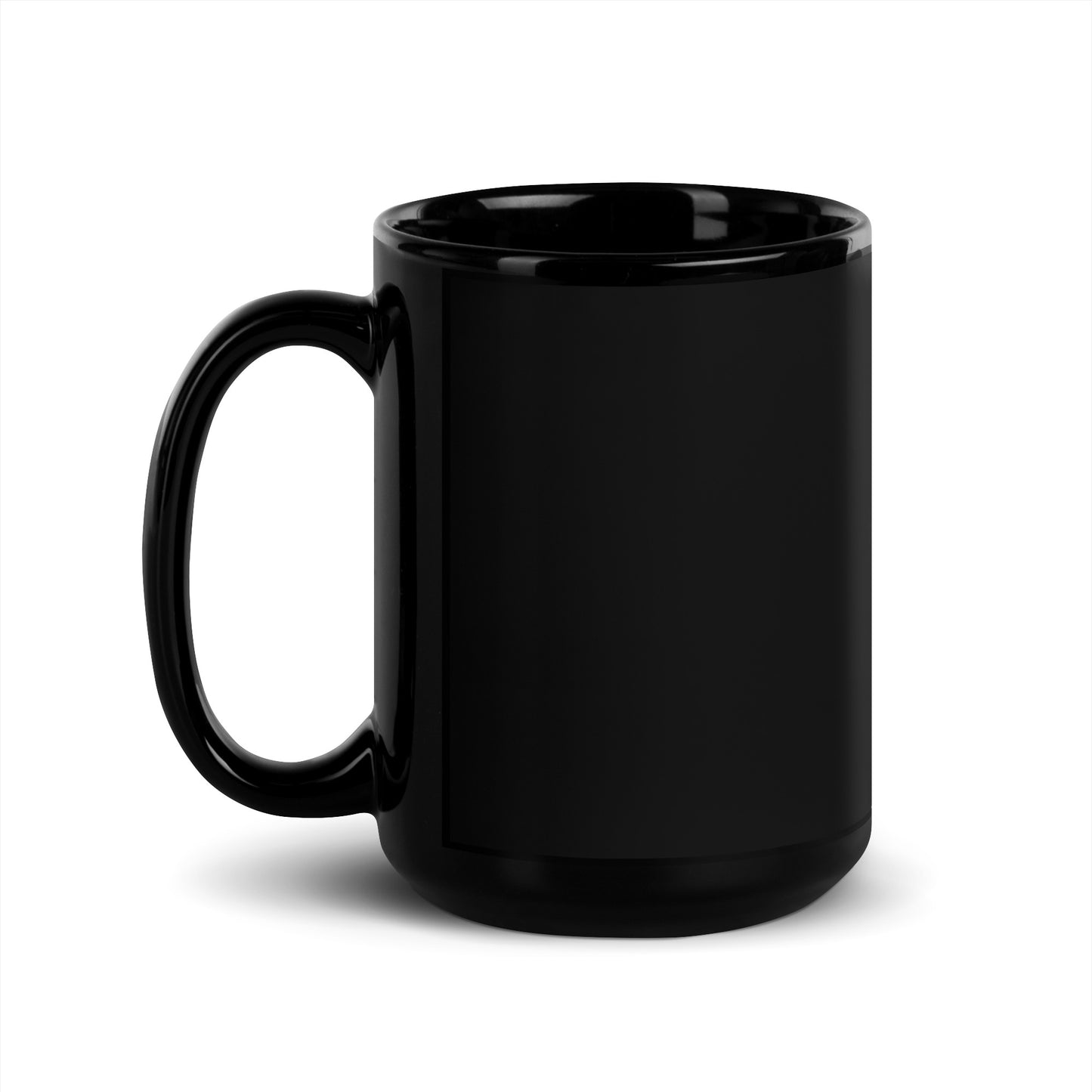Black WOLFPAC Glossy Mug